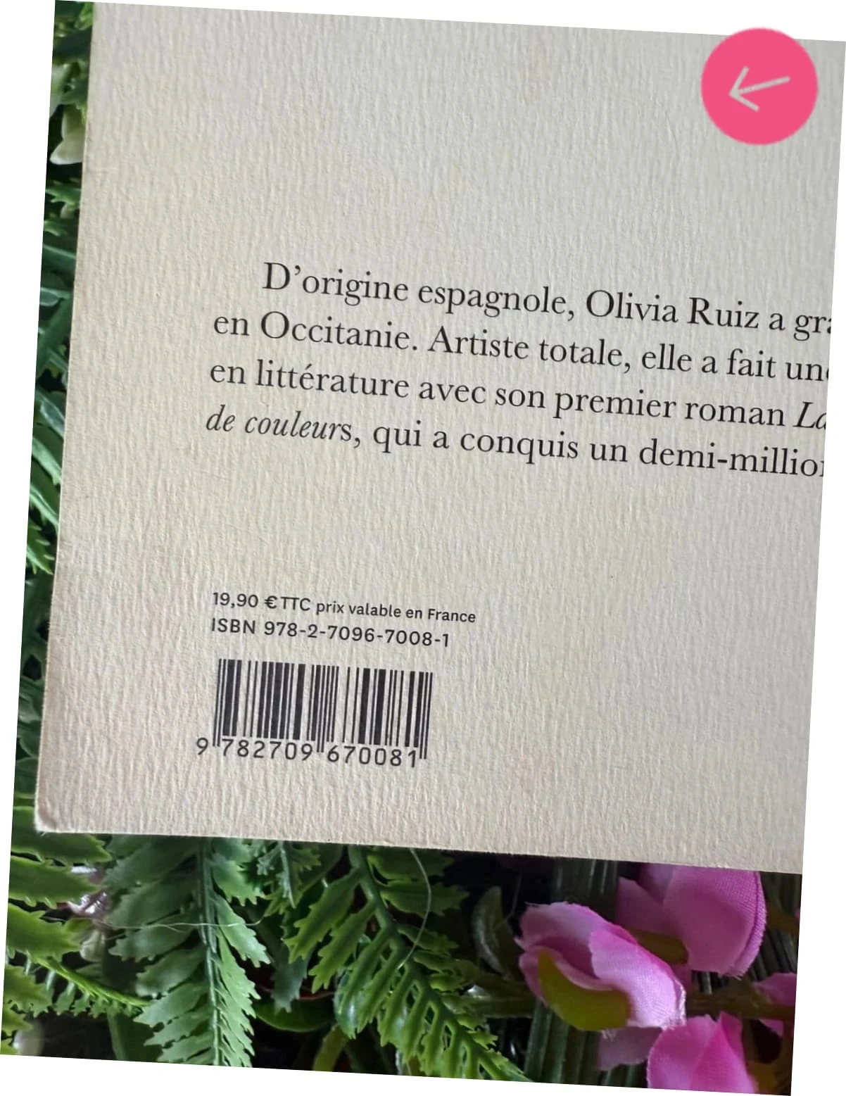 Livre Olivia Ruiz, écoute la pluie tombée propre – photo 5